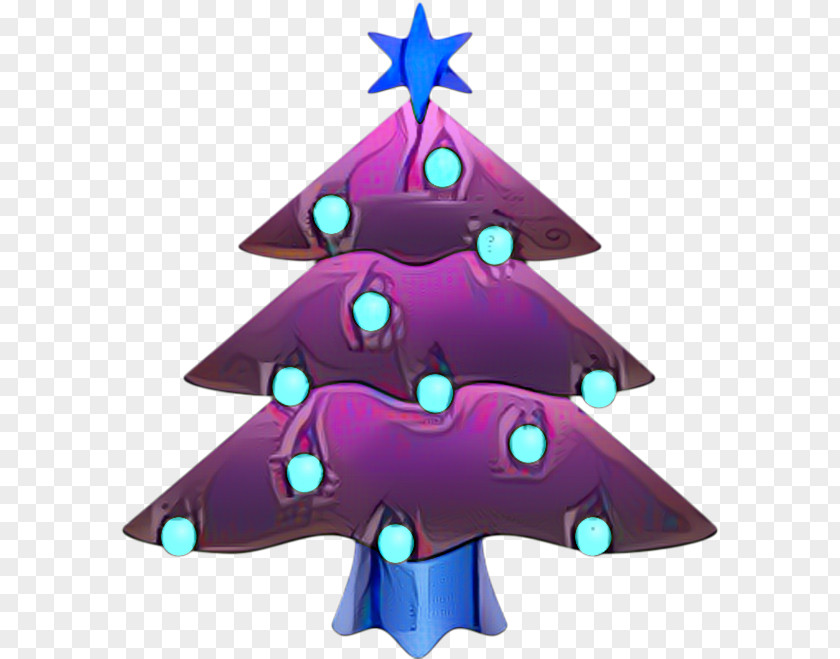 Christmas Star Tree PNG