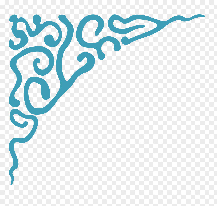 Flourish Image Blue Clip Art PNG