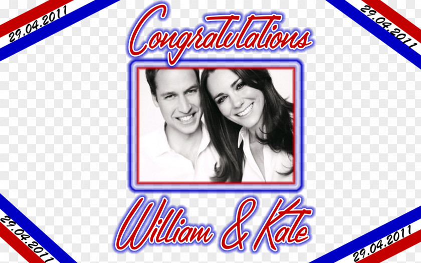 Royal Wedding Of Prince William And Catherine Middleton Paper Logo Clothing Accessories Banner PNG