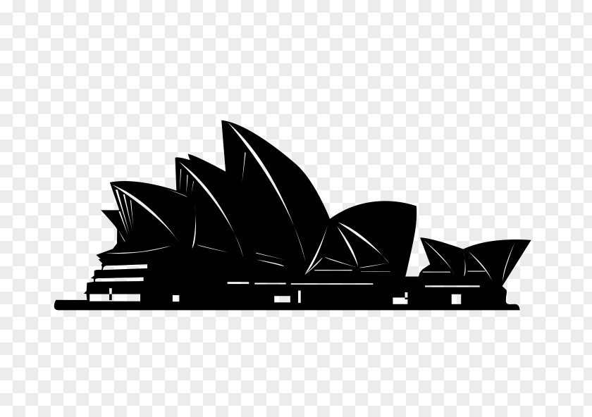 Sydney Opera House Silhouette PNG