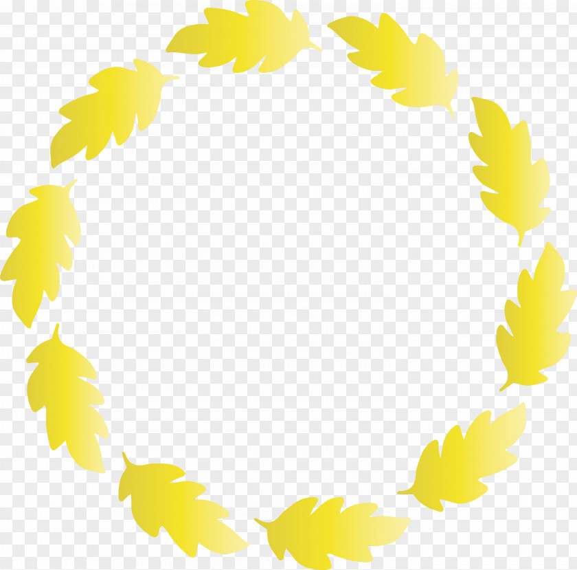 Yellow Leaf Plant PNG