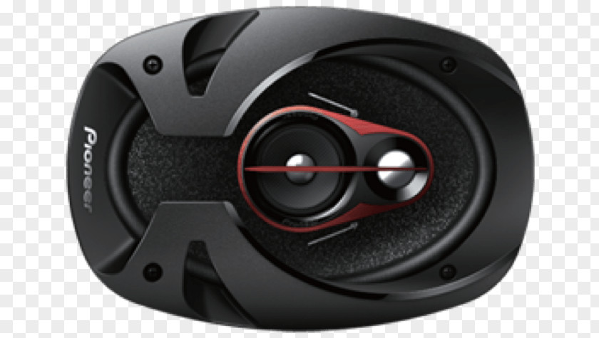 Angled Oval Car Coaxial Loudspeaker Vehicle Audio Sound PNG