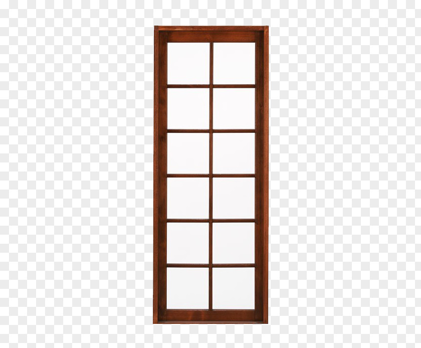 Brown Sliding Doors Window Wood Door Glass PNG