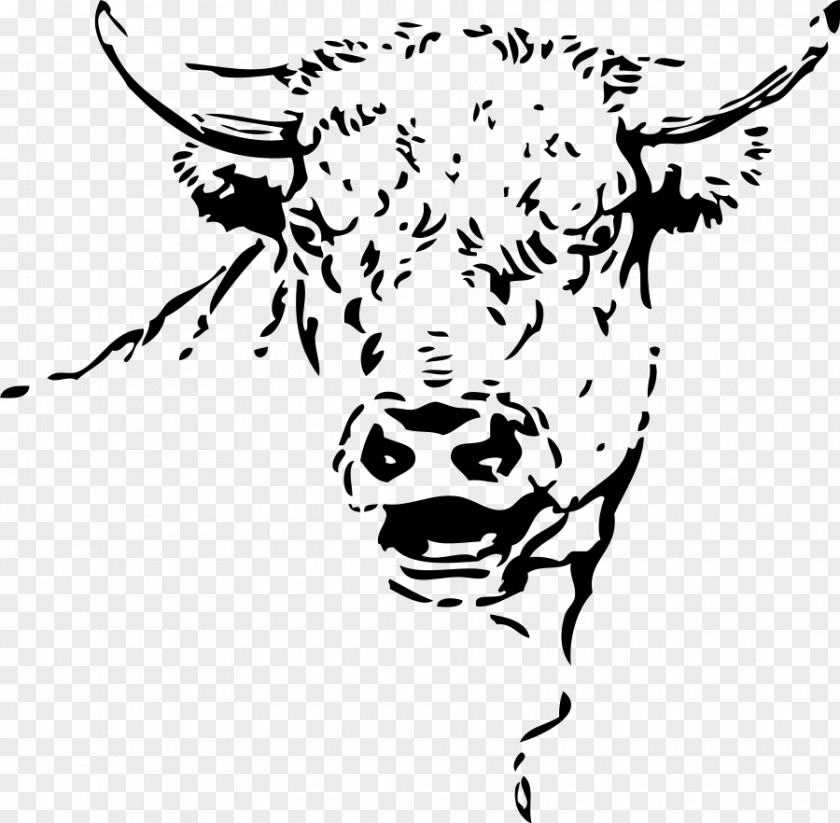 Bull Hereford Cattle Drawing Clip Art PNG