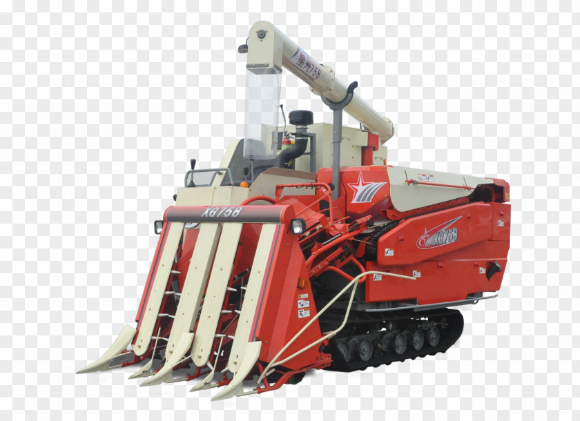 Combine Harvester Agricultural Machinery Arada Cisell PNG