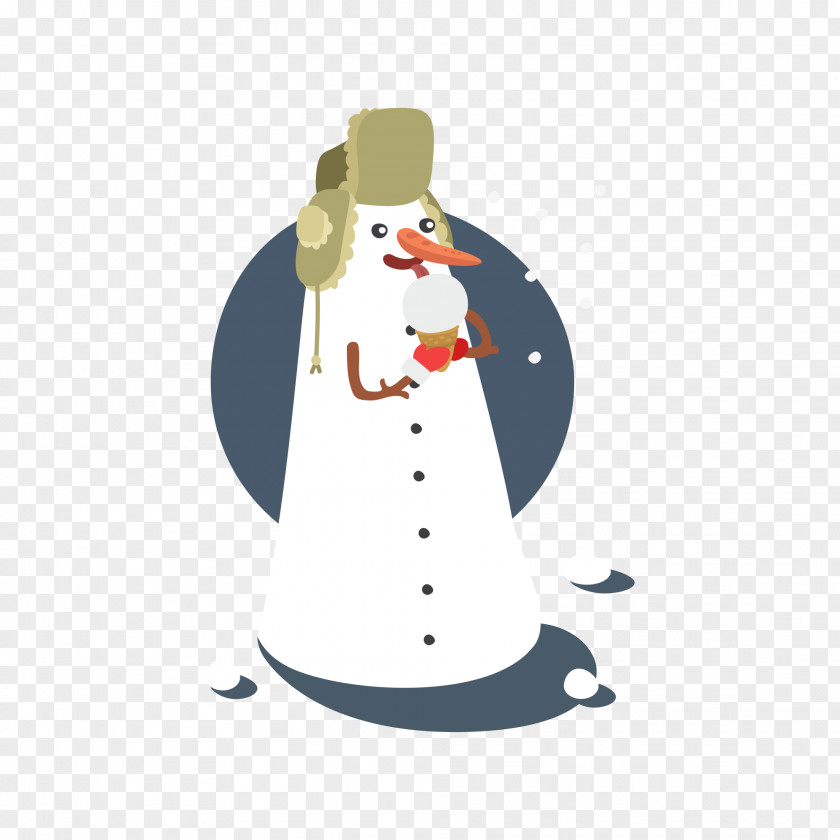 Deformation Snowman Melting Clip Art PNG