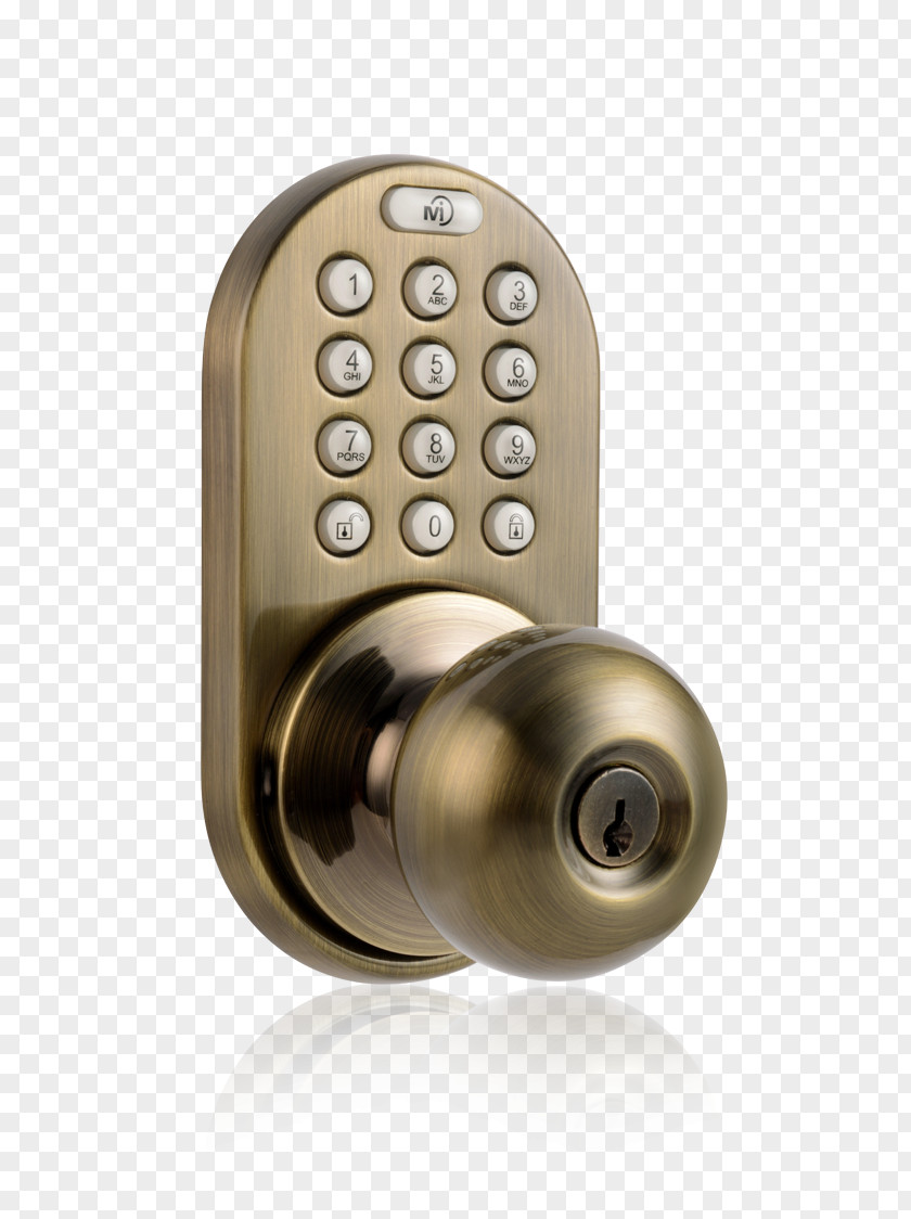 Door Electronic Lock Handle Dead Bolt PNG