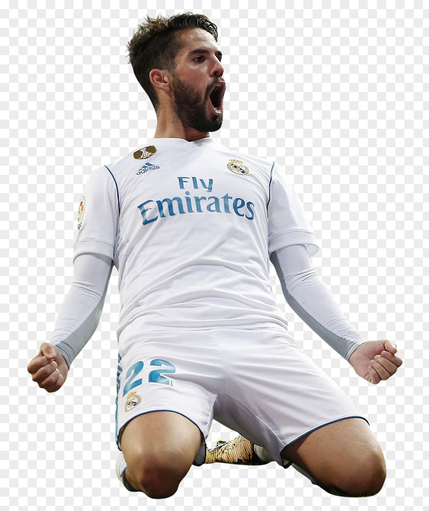 Football Isco Real Madrid C.F. Team Sport Jersey PNG