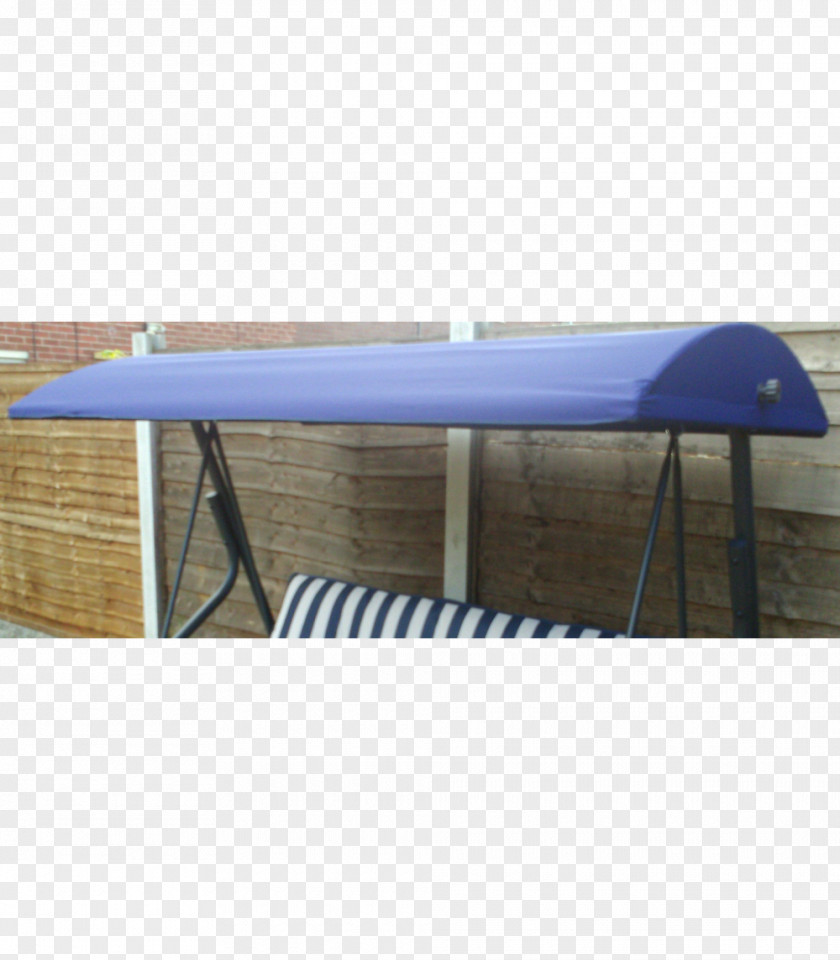 Garden Swing Table Canopy Shade Couch PNG