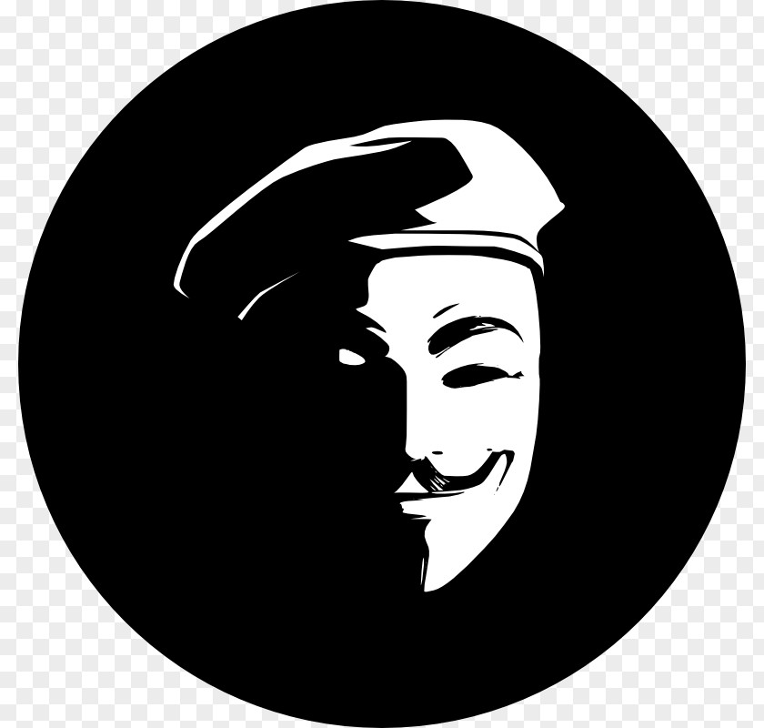 Guy Fawkes Mask Hacker PlayerUnknown's Battlegrounds Hacking Team Democratic Federation Of Northern Syria Owned PNG