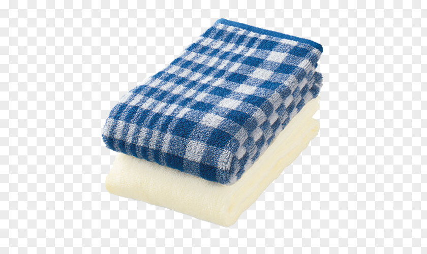 Muji Japan Plaid Cotton Washcloth Towel No Household Goods U3067 PNG