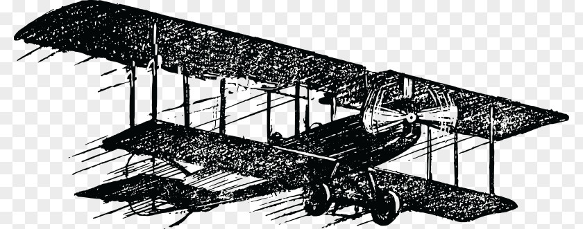 Airplane Clip Art Fixed-wing Aircraft Biplane PNG