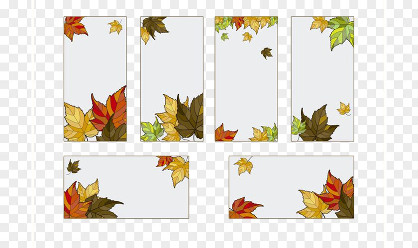 Autumn Leaves Falling Maple Leaf Graphic Design PNG