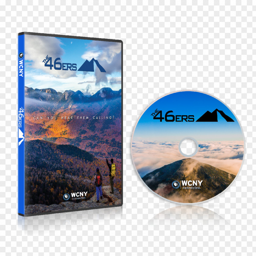Dvd DVD Adirondack High Peaks WCNY-TV PBS Blu-ray Disc PNG