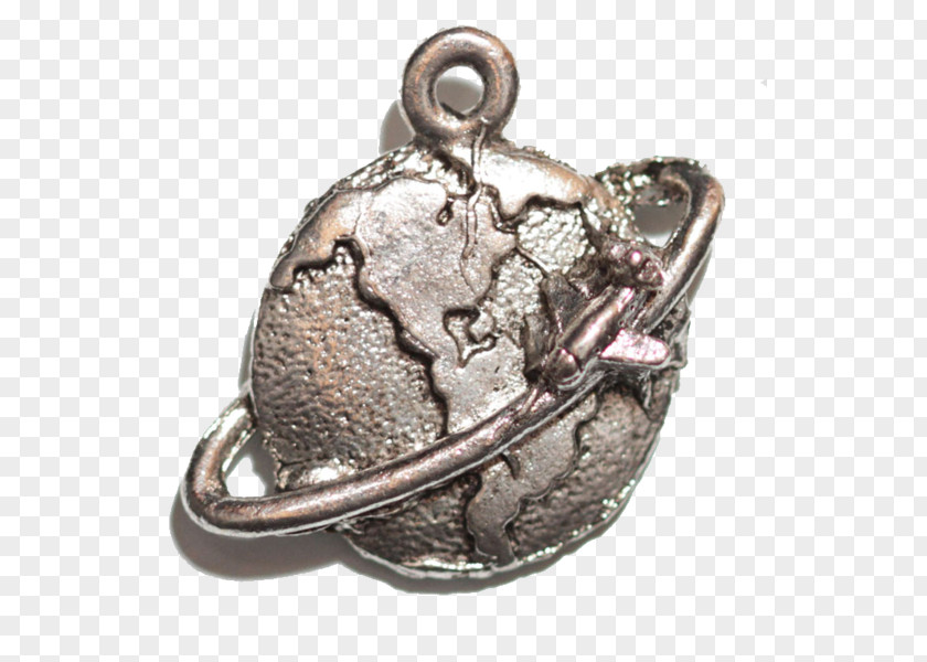 Earth Plane Locket Bronze PNG