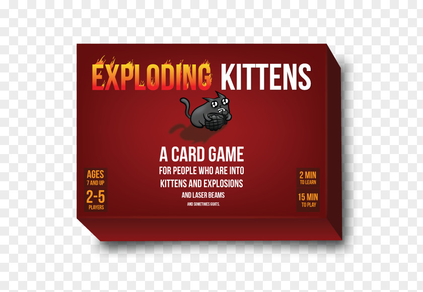 Kitten Exploding Kittens Card Game Playing PNG