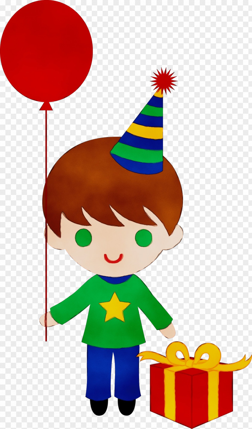 Party Supply Hat Happy Birthday Cartoon PNG