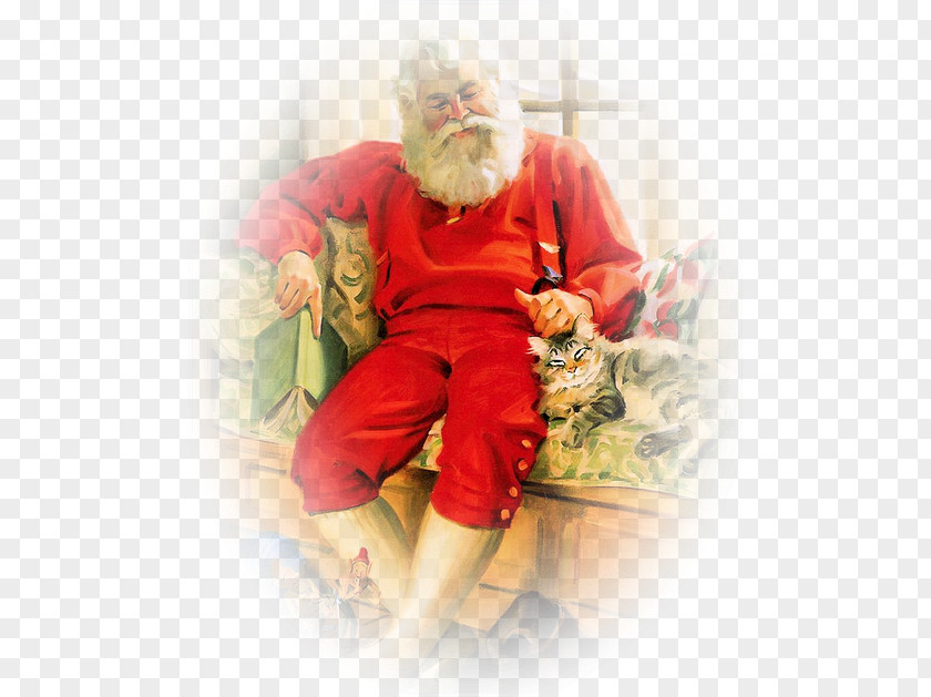 Santa Claus Christmas Ornament Outerwear PNG