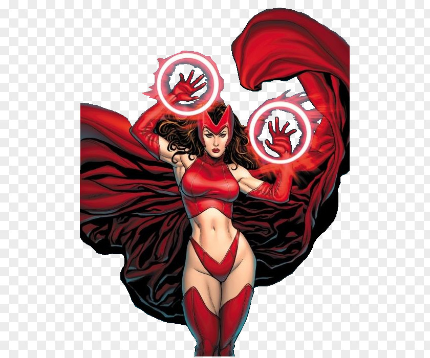 Scarlet Witch Wanda Maximoff Quicksilver Magneto Marvel Comics PNG