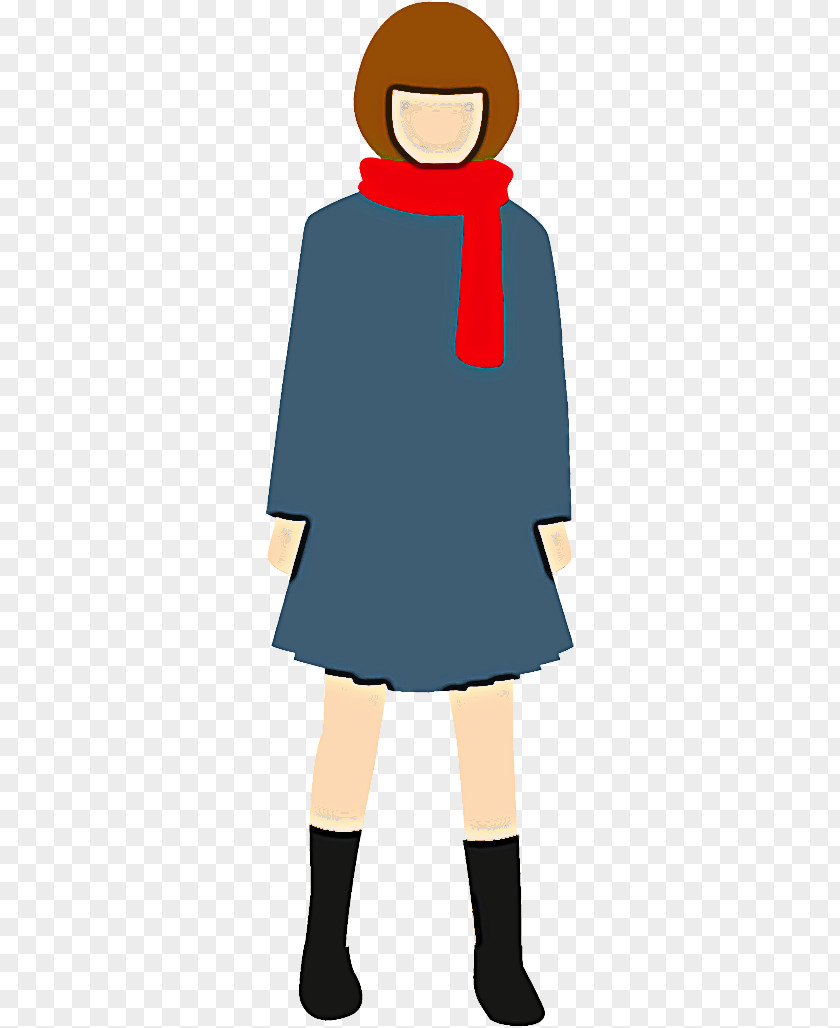 Winter Girl High School PNG