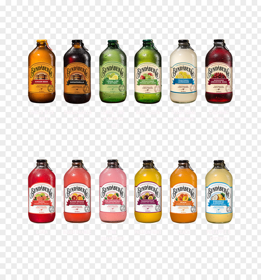 Grapefruit Beer Sports & Energy Drinks Lemonade Cream Soda Bundaberg Brewed PNG