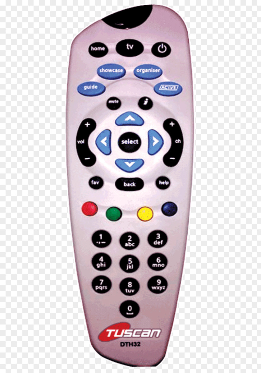 Tata Remote Controls Sky Plus Control Sky+ HD One For All Simple TV URC6410 PNG