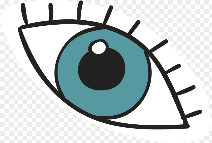 Cartoon Hand-painted Eyes Animation Eye Drawing Clip Art PNG
