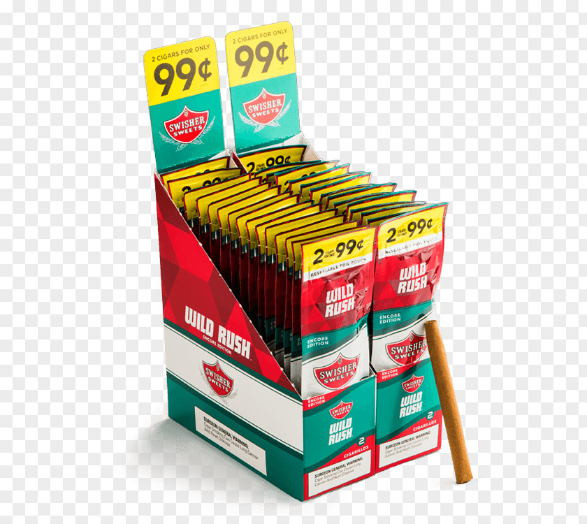 Flavor Swisher Sweets Cigarillo Blunt PNG