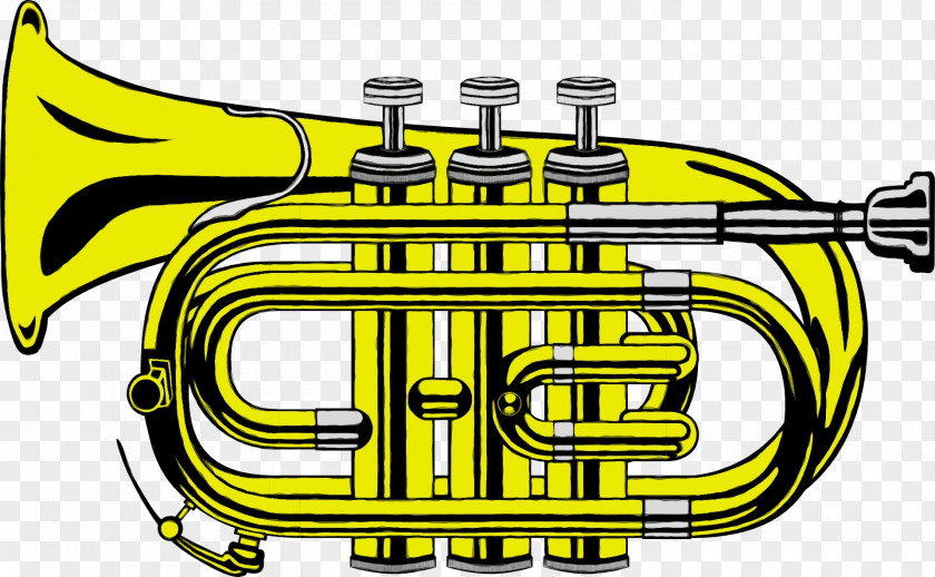 Trumpet Trombone Mellophone Saxhorn Bugle PNG