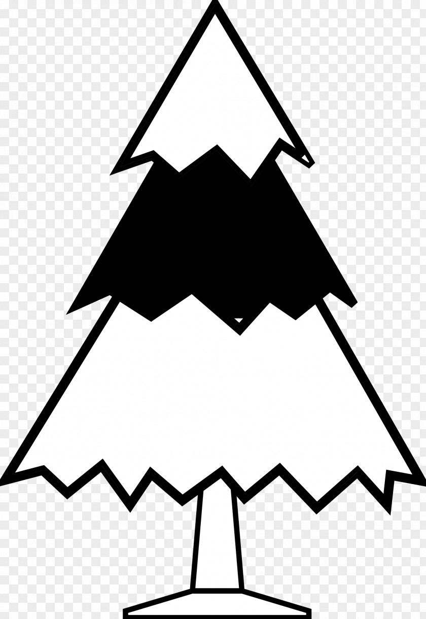 Black And White Images Of Trees Christmas Tree Clip Art PNG