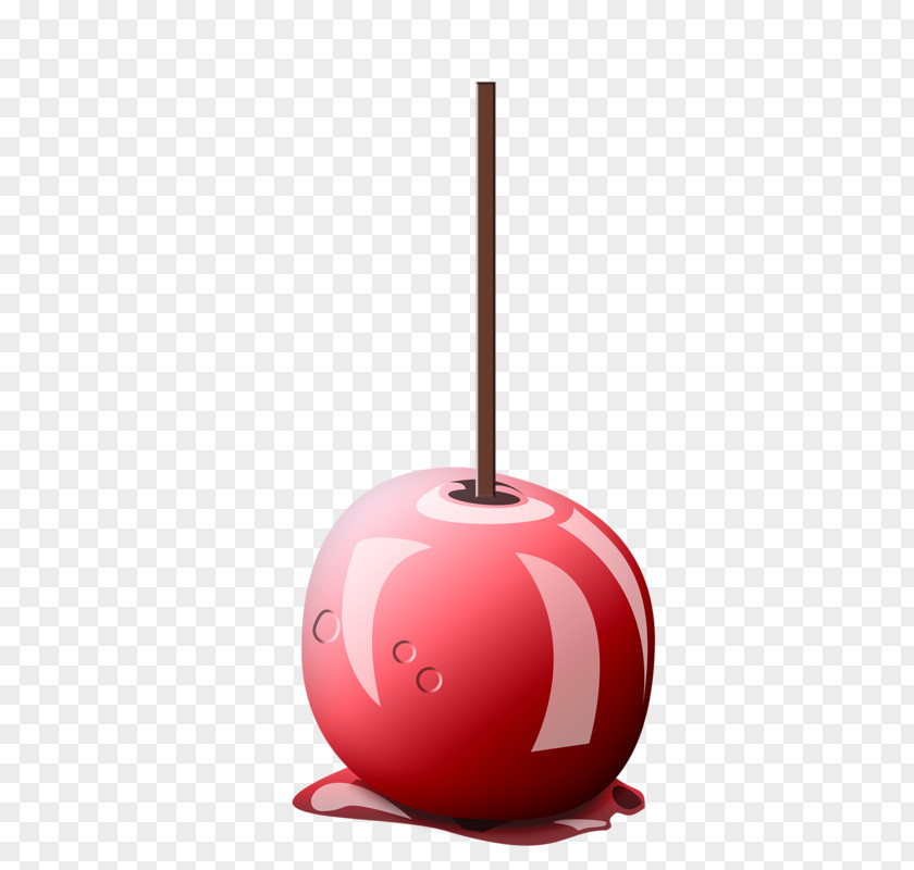 Cartoon Painted Red Lollipop PNG