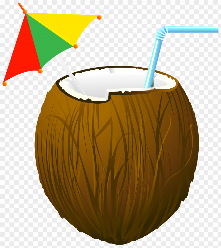 Coconut Cocktail Transparent Clip Art Image Piña Colada Margarita Water Sidecar PNG