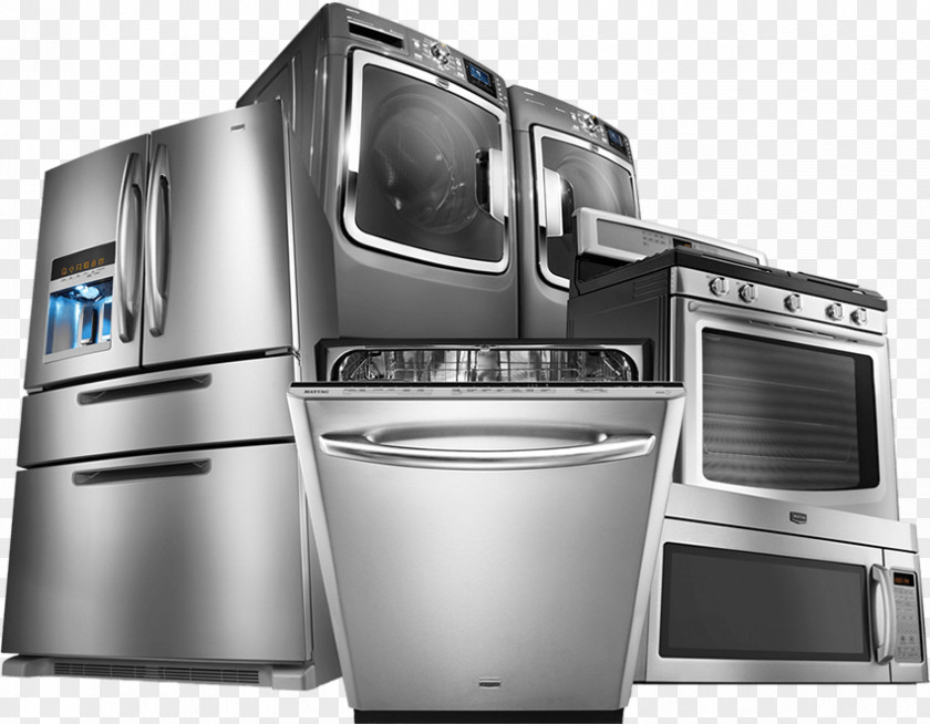 Refrigerator Home Appliance Major Kitchen Dishwasher PNG