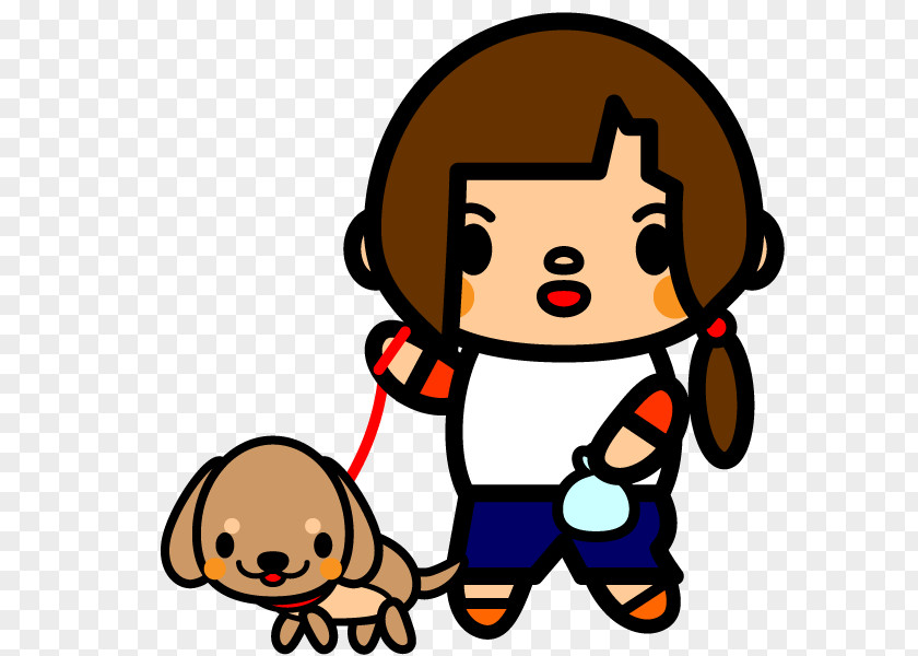 Dog Walk Dachshund Cartoon Clip Art PNG