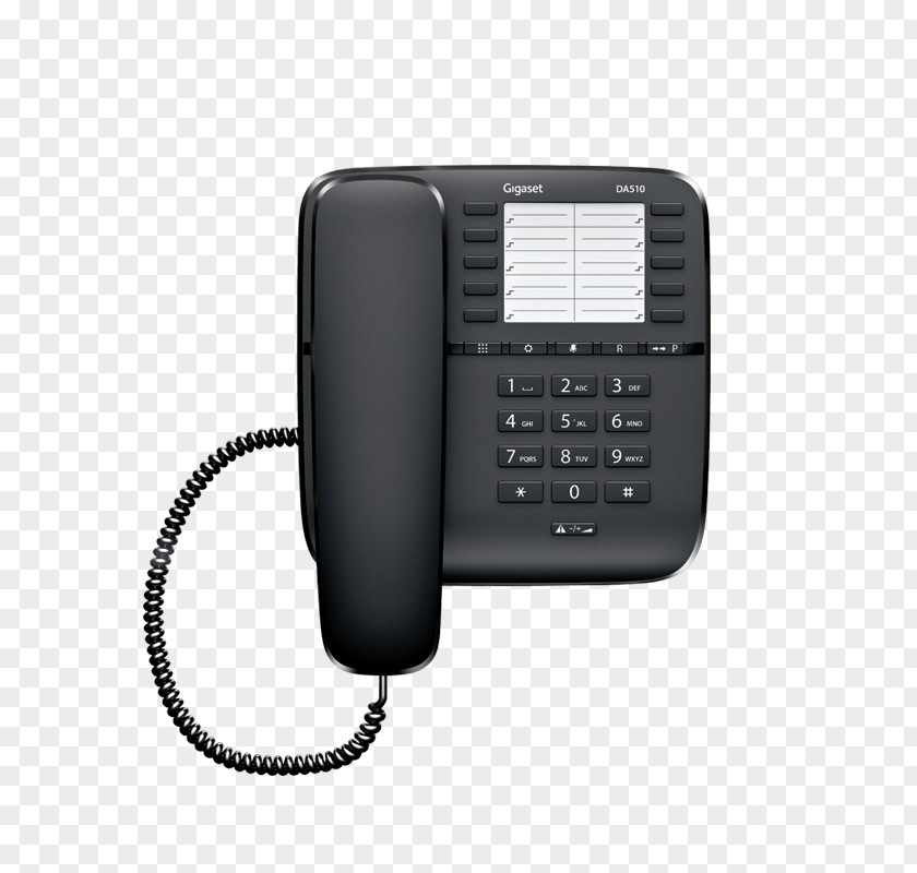 Gigaset Communications Home & Business Phones Telephone DA410 DA310 Corded Analogue DA510 No Display PNG