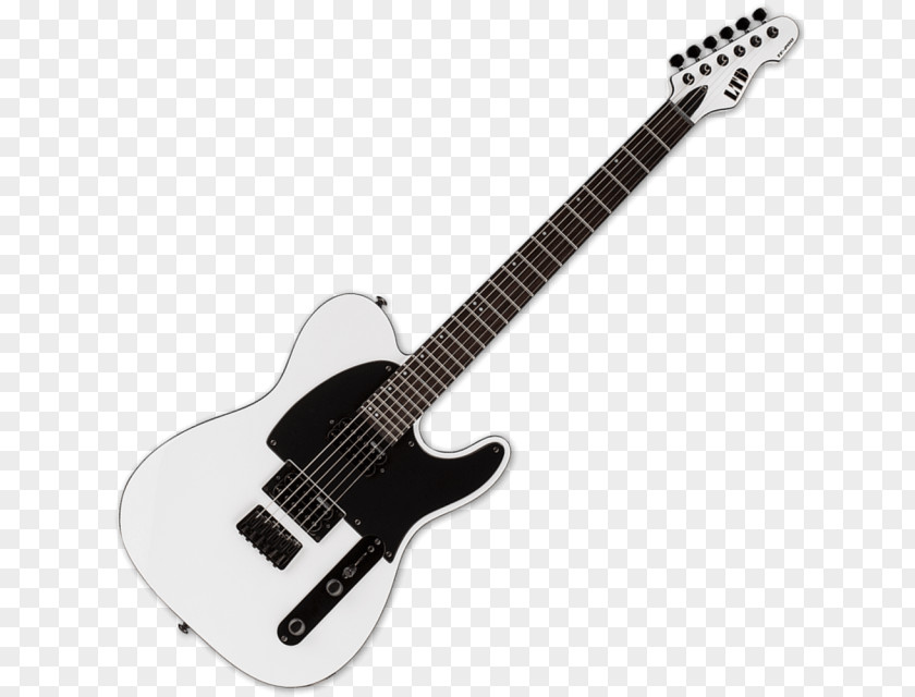 Guitar Seven-string ESP LTD EC-1000 Gibson Explorer Guitars TE-200 PNG