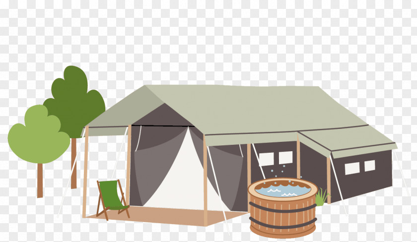 Vacation Glamping Accommodation Tent Farm PNG