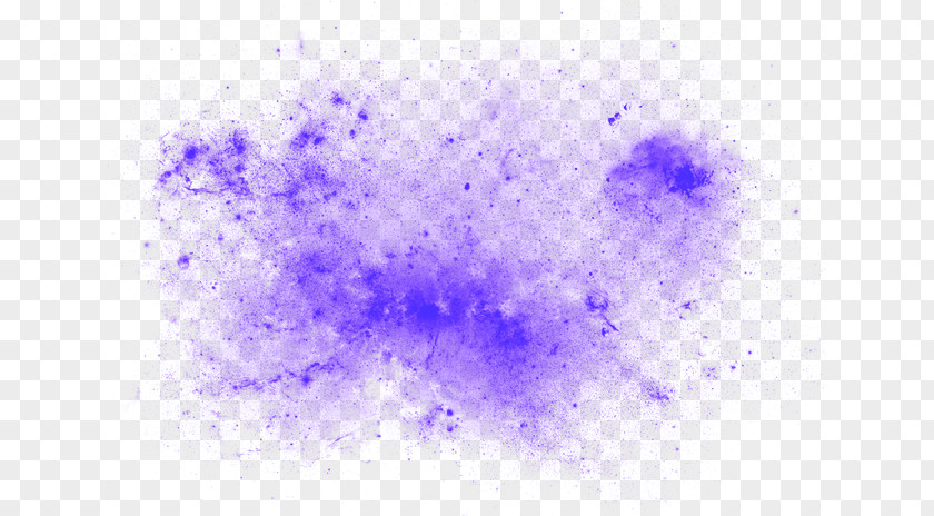 Blue And Purple Nebula Space Universe Watercolor Painting Sky Pattern PNG