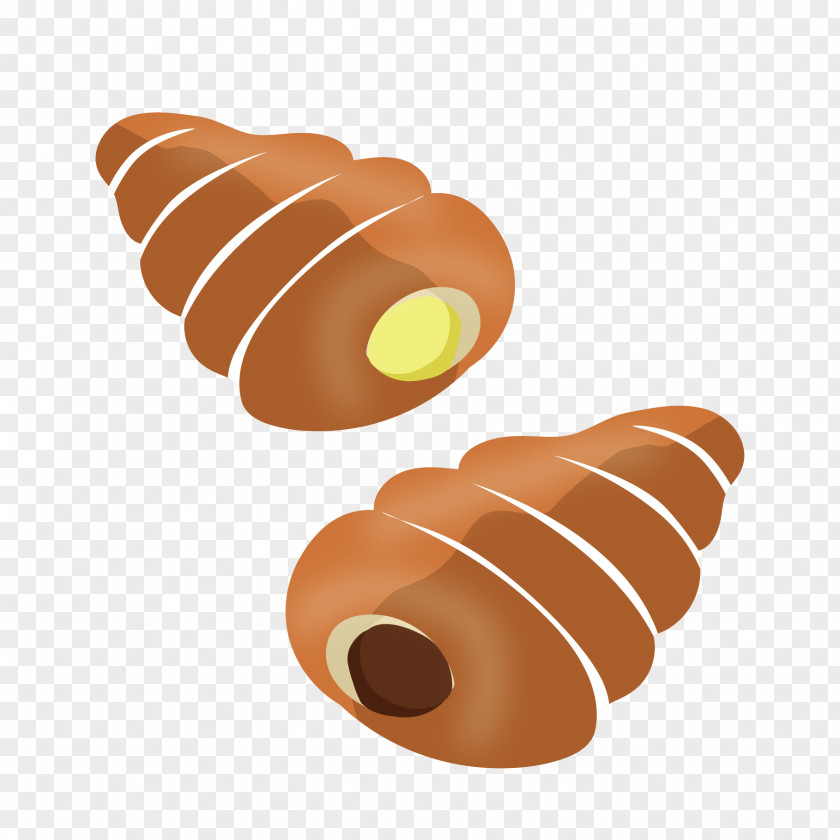 Bread コロネ Cream Sweet Roll Illustration PNG