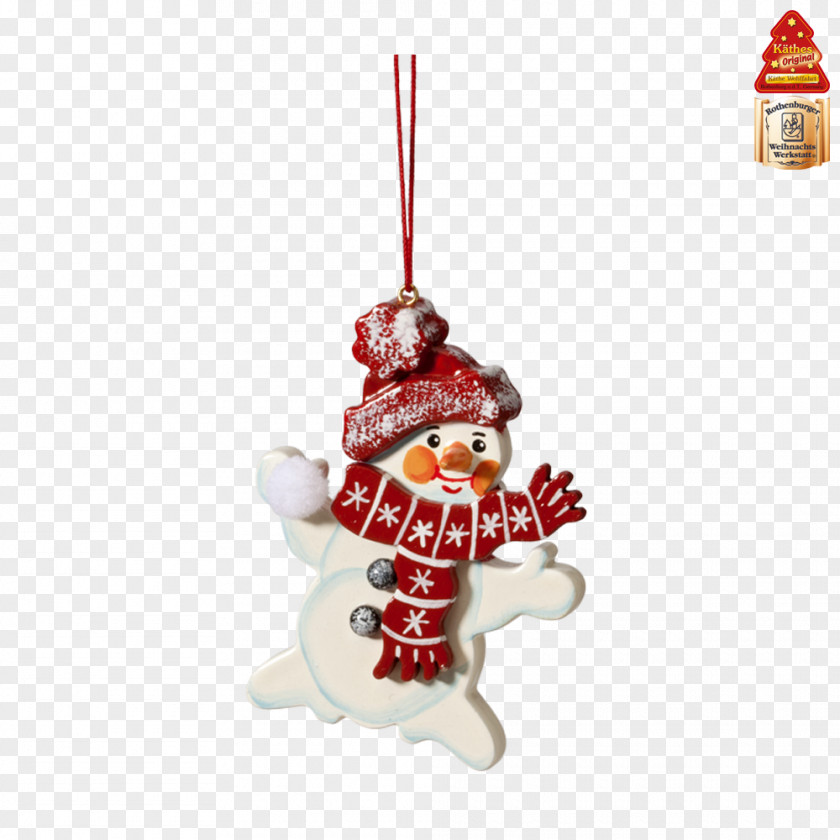 Christmas Ornament Käthe Wohlfahrt Snowman Pickle PNG