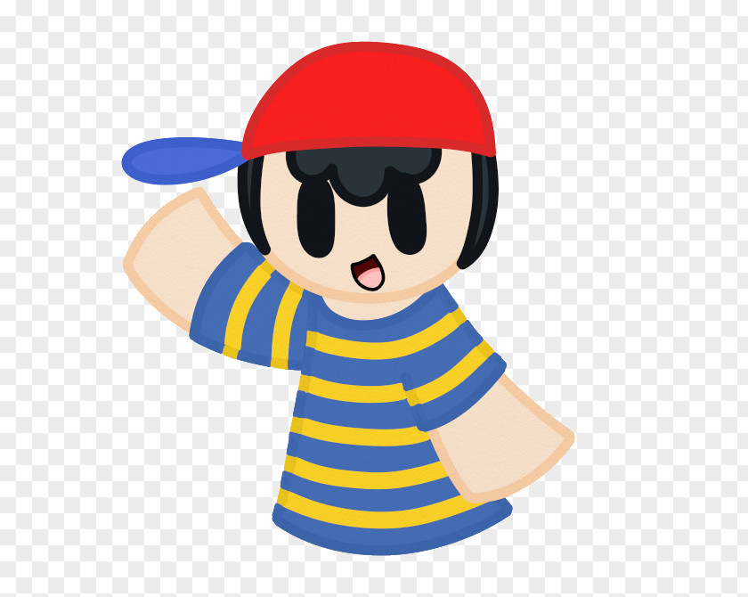 Earthbound Ness Sprite Hat Clip Art Character Boy Fiction PNG