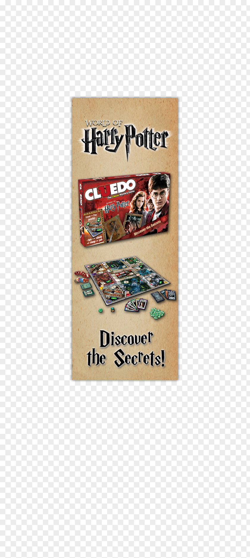 Game Moves Harry Potter And The Deathly Hallows Cluedo Board (Literary Series) PNG