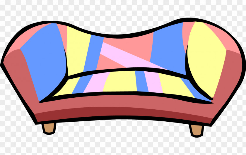 Sofa Club Penguin Couch Igloo Furniture Clip Art PNG