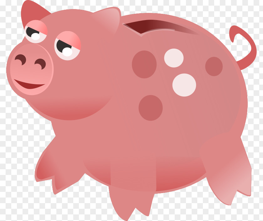 Bank Piggy Saving Clip Art PNG