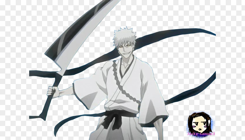 Ichigo Kurosaki Zangetsu Zanpakuto Spirit Hollow PNG