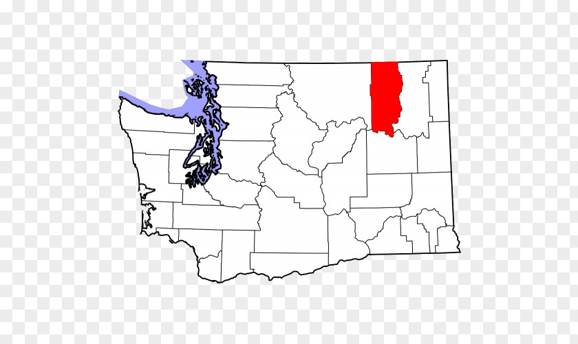 Map Clark County Jefferson County, Washington Grays Harbor Spokane Pacific PNG