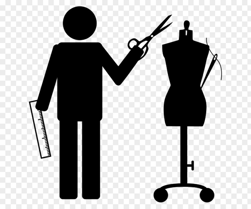 Art Symbol Tailor Standing PNG