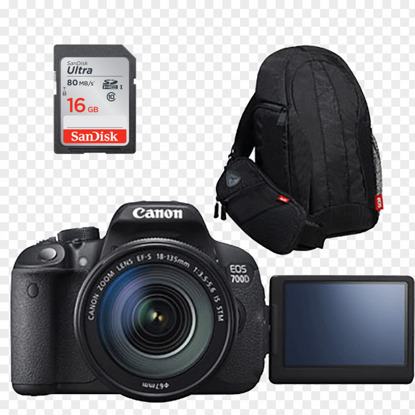 Canon EOS 700D EF Lens Mount EF-S 18–135mm Digital SLR PNG