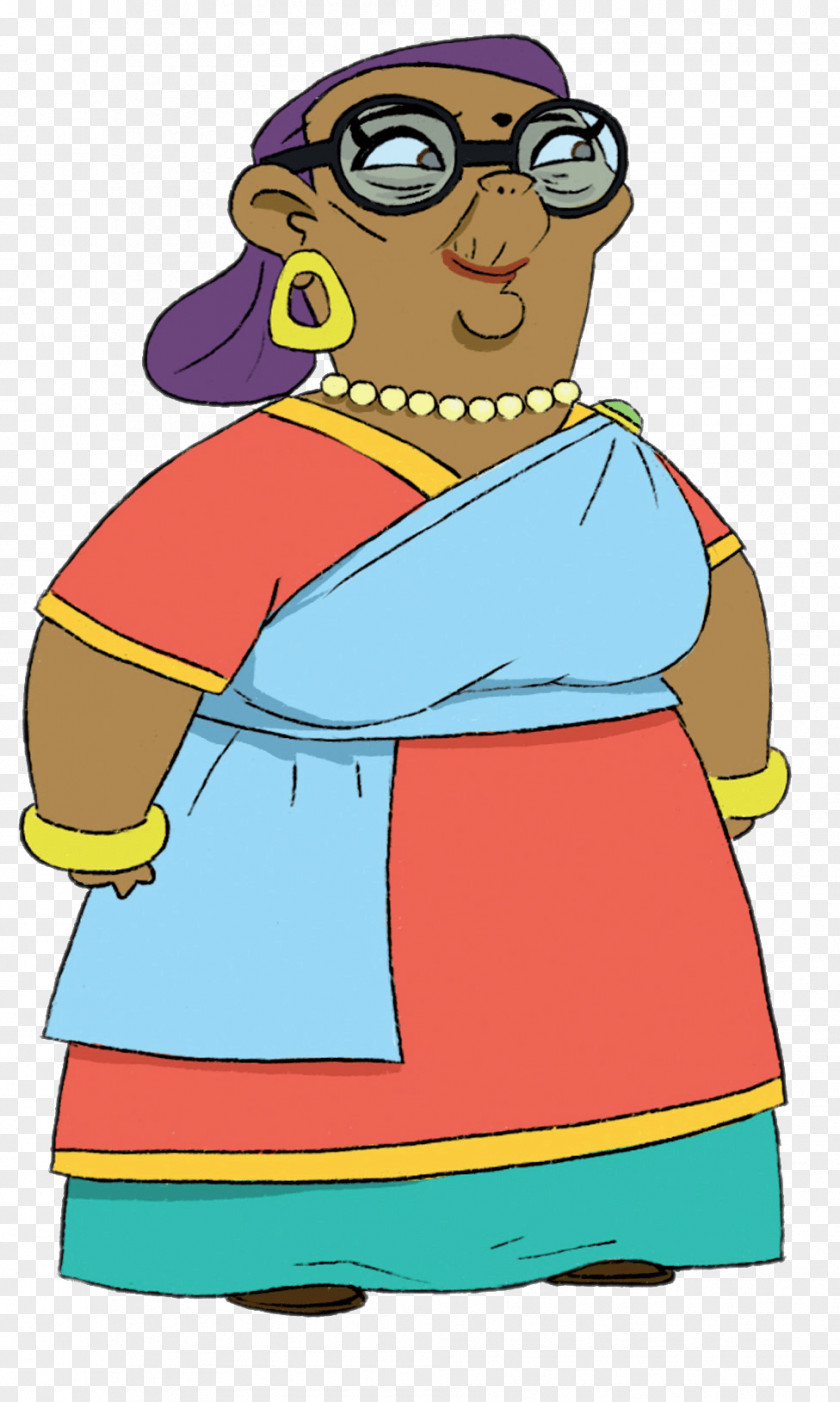 Cartoon Characters Transparent Mrs. Apu Clip Art Image Illustration PNG