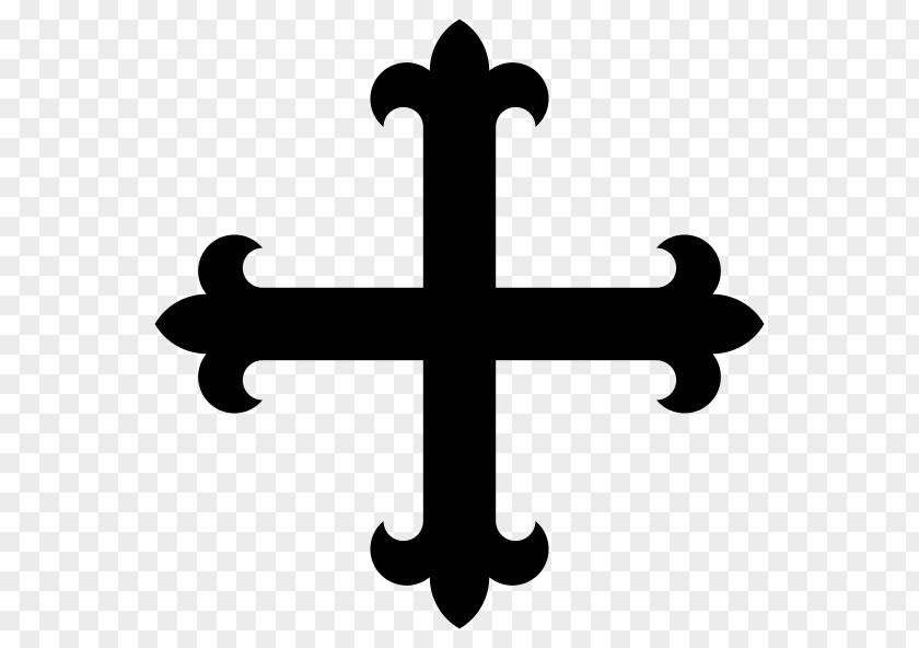 Christian Cross Crosses In Heraldry Fleury PNG